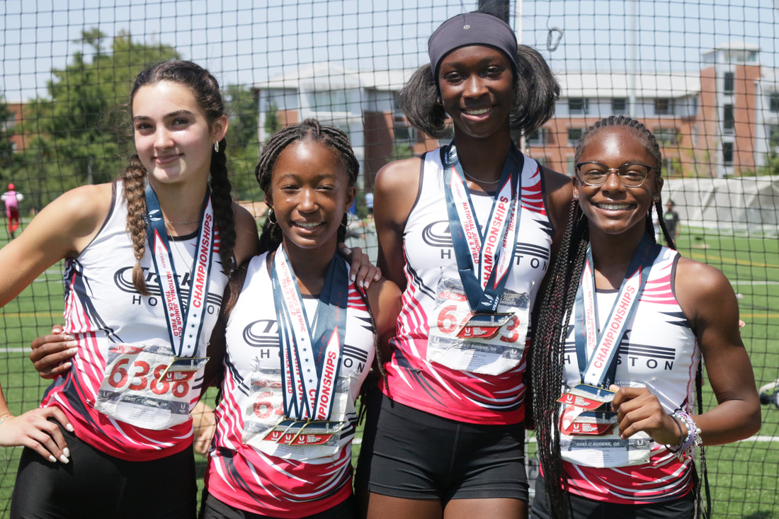 West County track athletes win gold medals at AAU Junior Olympics